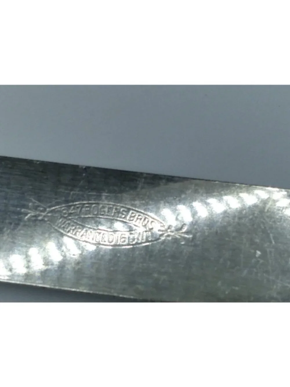 Vtg. Knife 1847 Rogers Bros Warranted Silver Plate Anniversary Dinner  Flatware